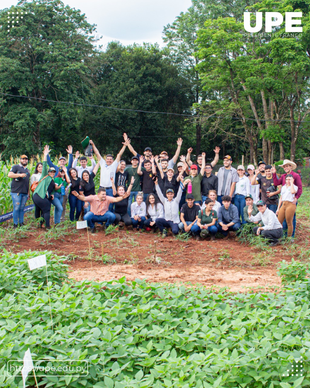 Estudiantes de Agronomía UPE exponen trabajos de campo: Clausura del Semestre